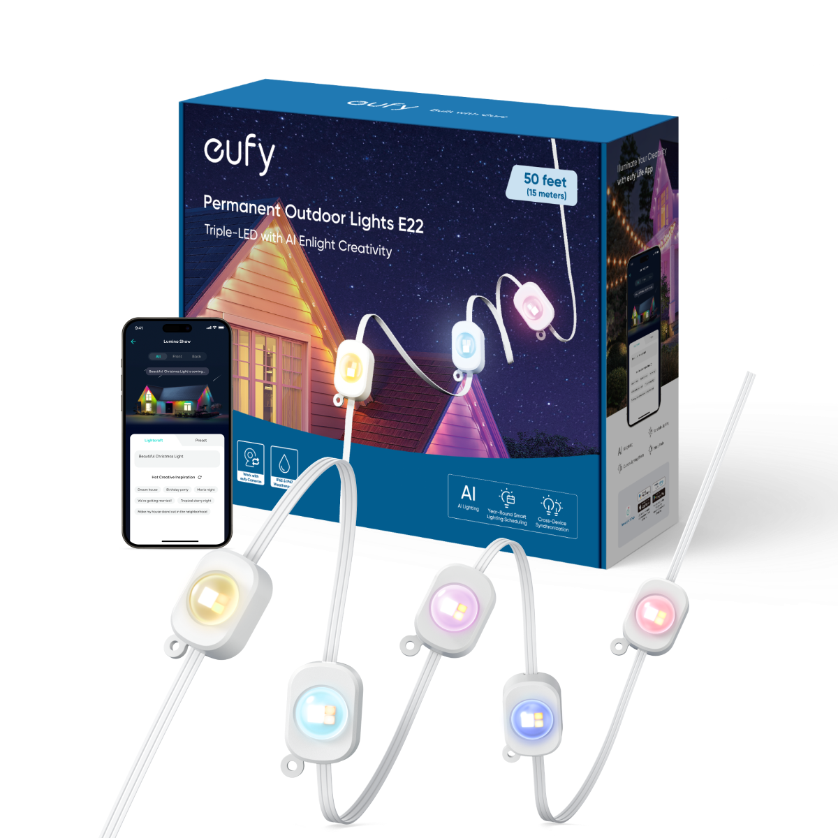 eufy Permanent Outdoor Light 15M