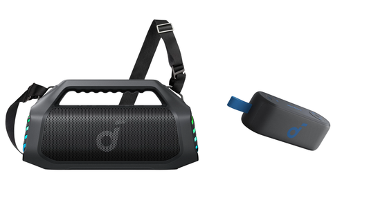 Boom 2 Pro | Extrem tiefer Bass für draußen + soundcore Select 3