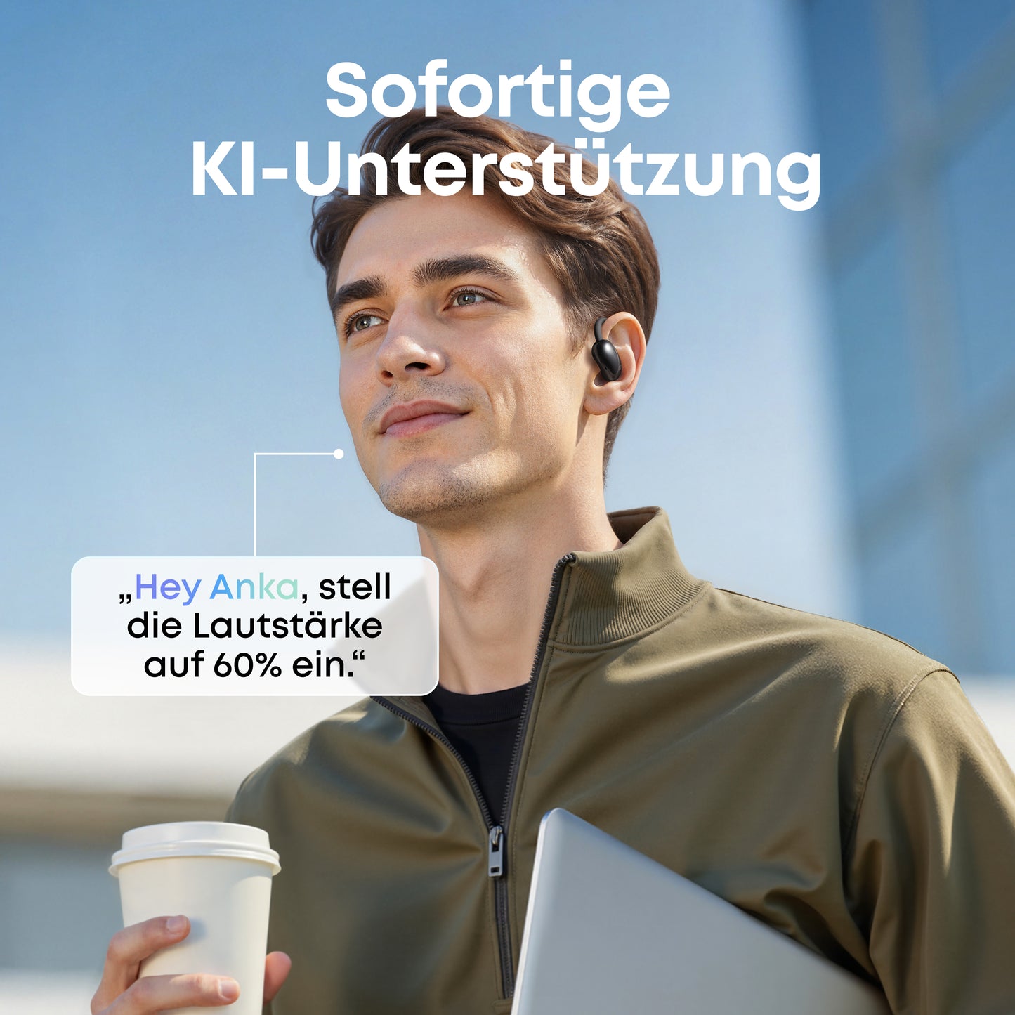 AeroFit 2 | Kabellose Open-Ear Earbuds mit anpassbarem Halt