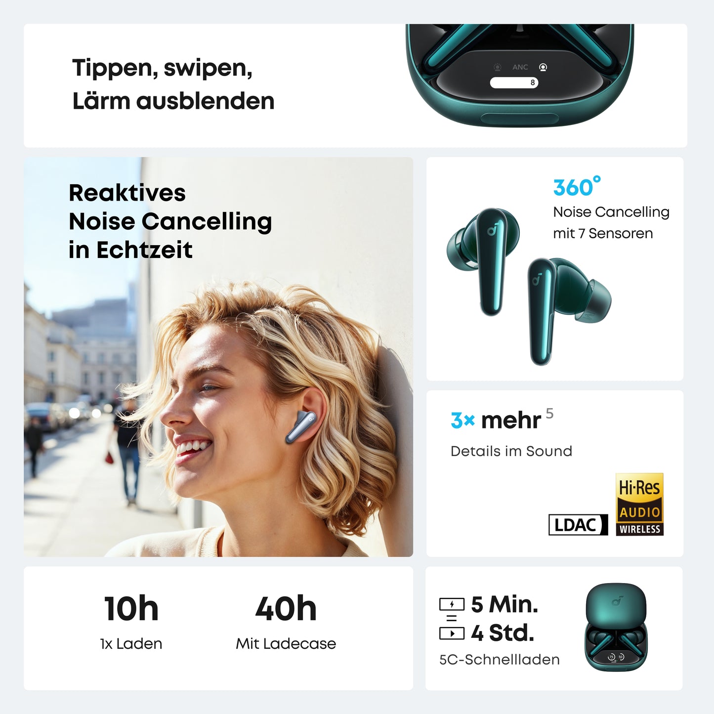 Liberty 4 Pro | True Wireless Earbuds mit Noise Cancelling