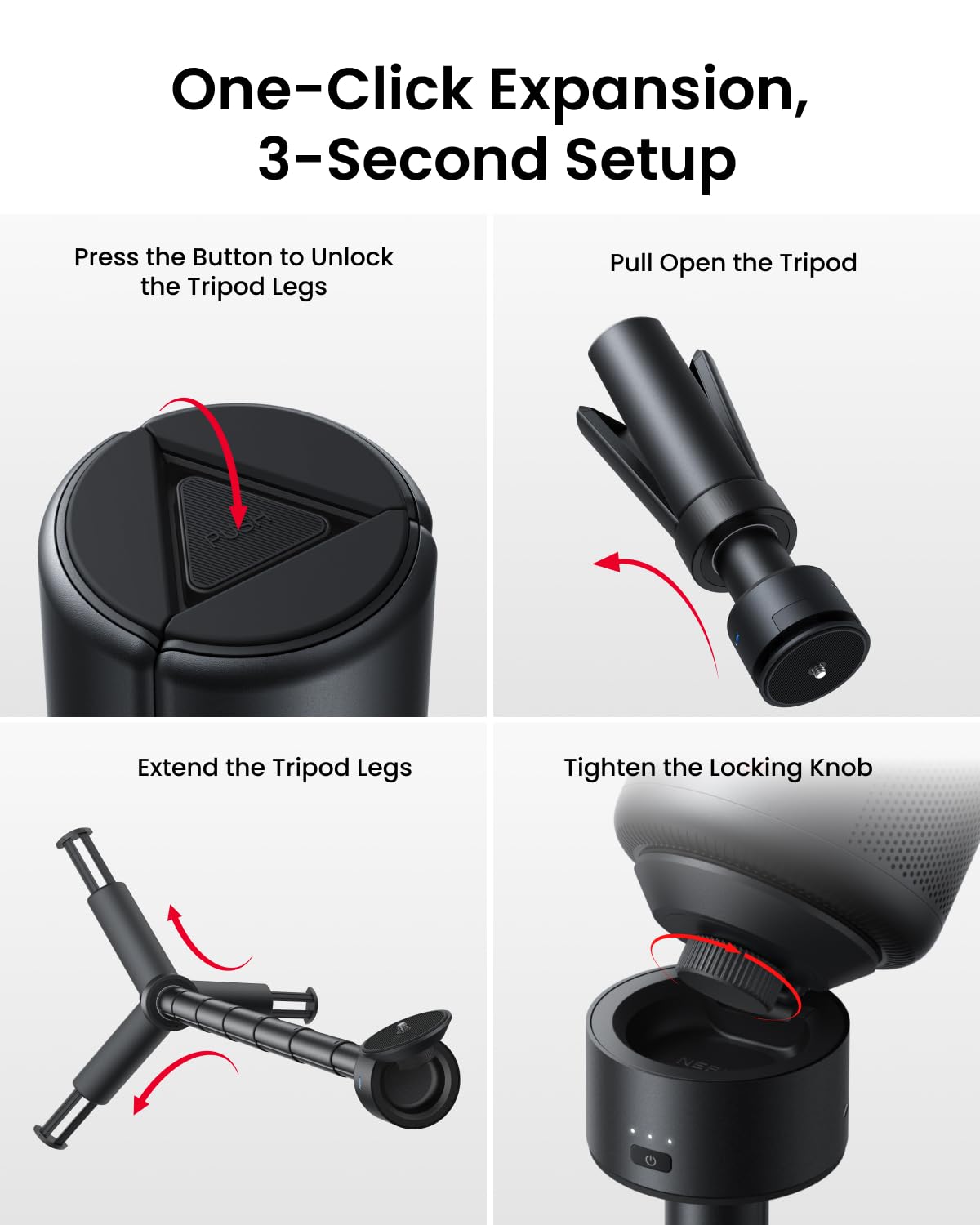 NEBULA Capsule Power Bank Tripod - Capsule Serie