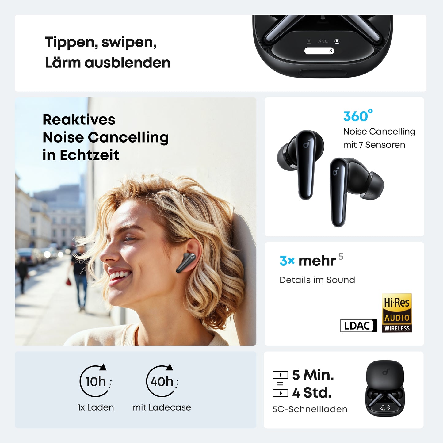 Liberty 4 Pro | True Wireless Earbuds mit Noise Cancelling
