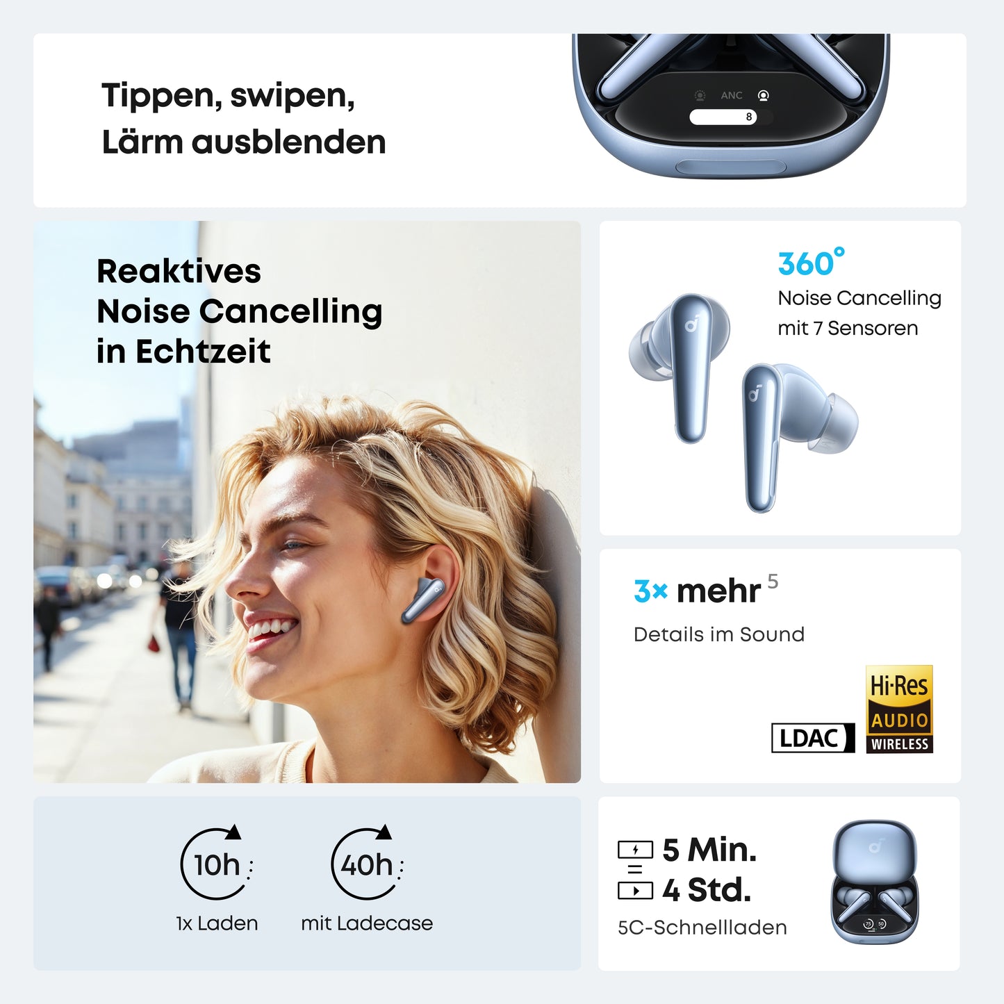 Liberty 4 Pro | True Wireless Earbuds mit Noise Cancelling