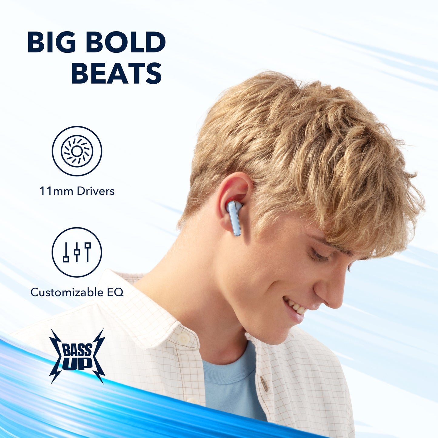 Life P3 | Noise Cancelling Earbuds mit Bass