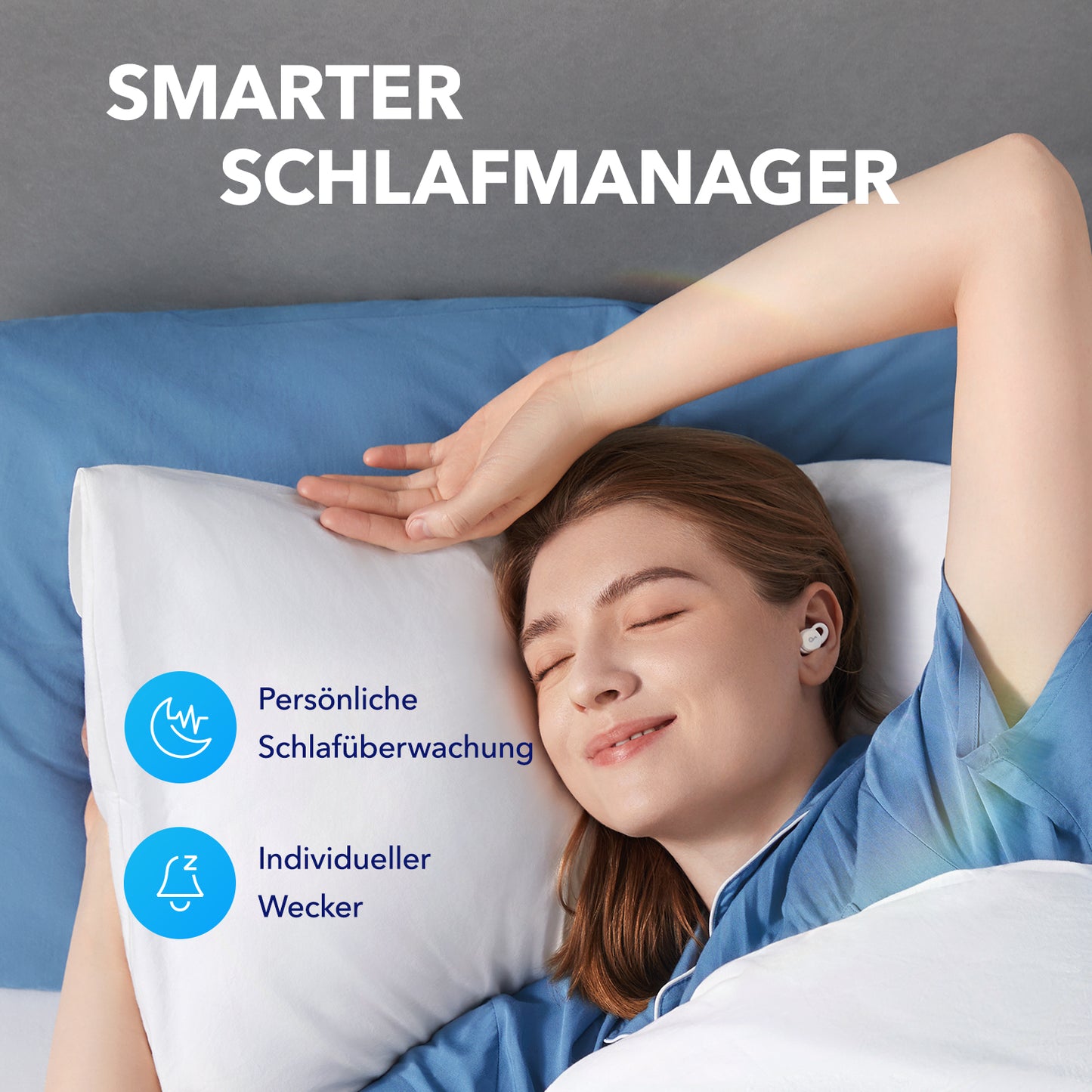 Sleep A10 | Schlaf-Earbuds mit Geräuschblockierung