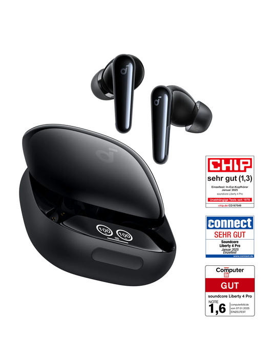 soundcore Liberty 4 Pro kopfhörer mit komfortablem design