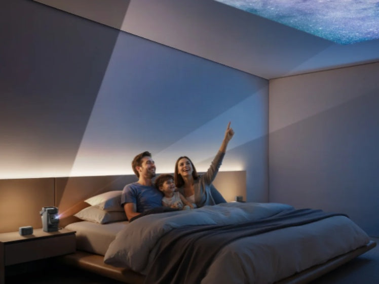 Beamer für das Schlafzimmer