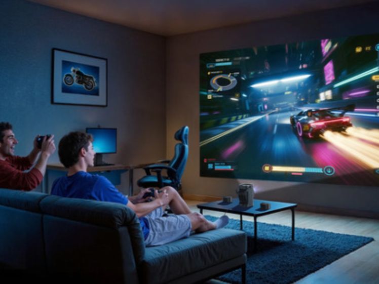 Spiele mit dem Beamer spielen