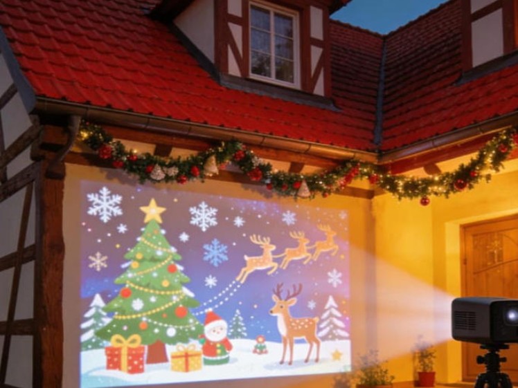 Weihnachten-Projektor für Outdoor