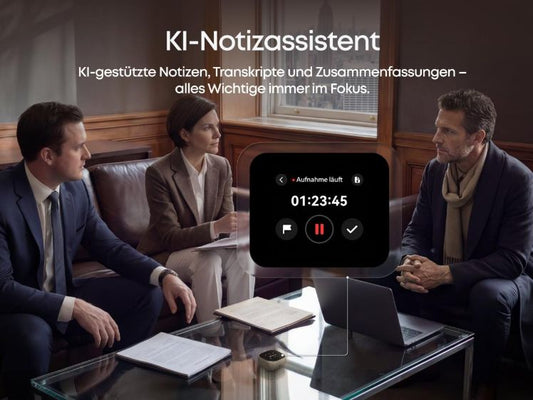 KI Note-Taker der Liberty 5 Pro Max