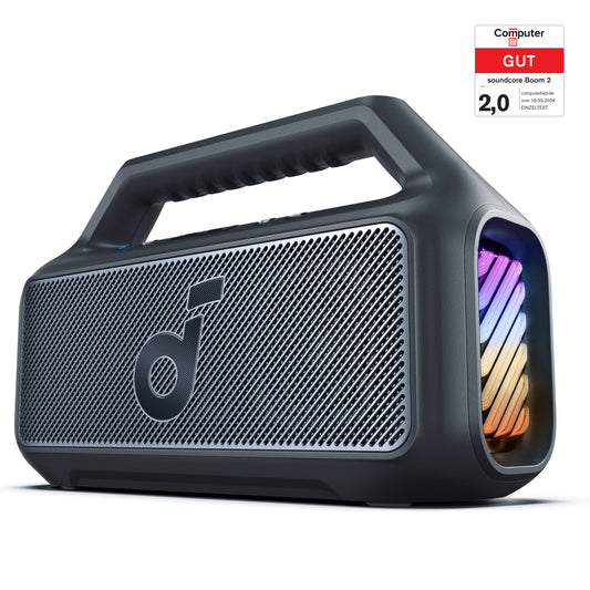 Boom 2 . | Tragbarer Bluetooth-Lautsprecher für mehr Bass