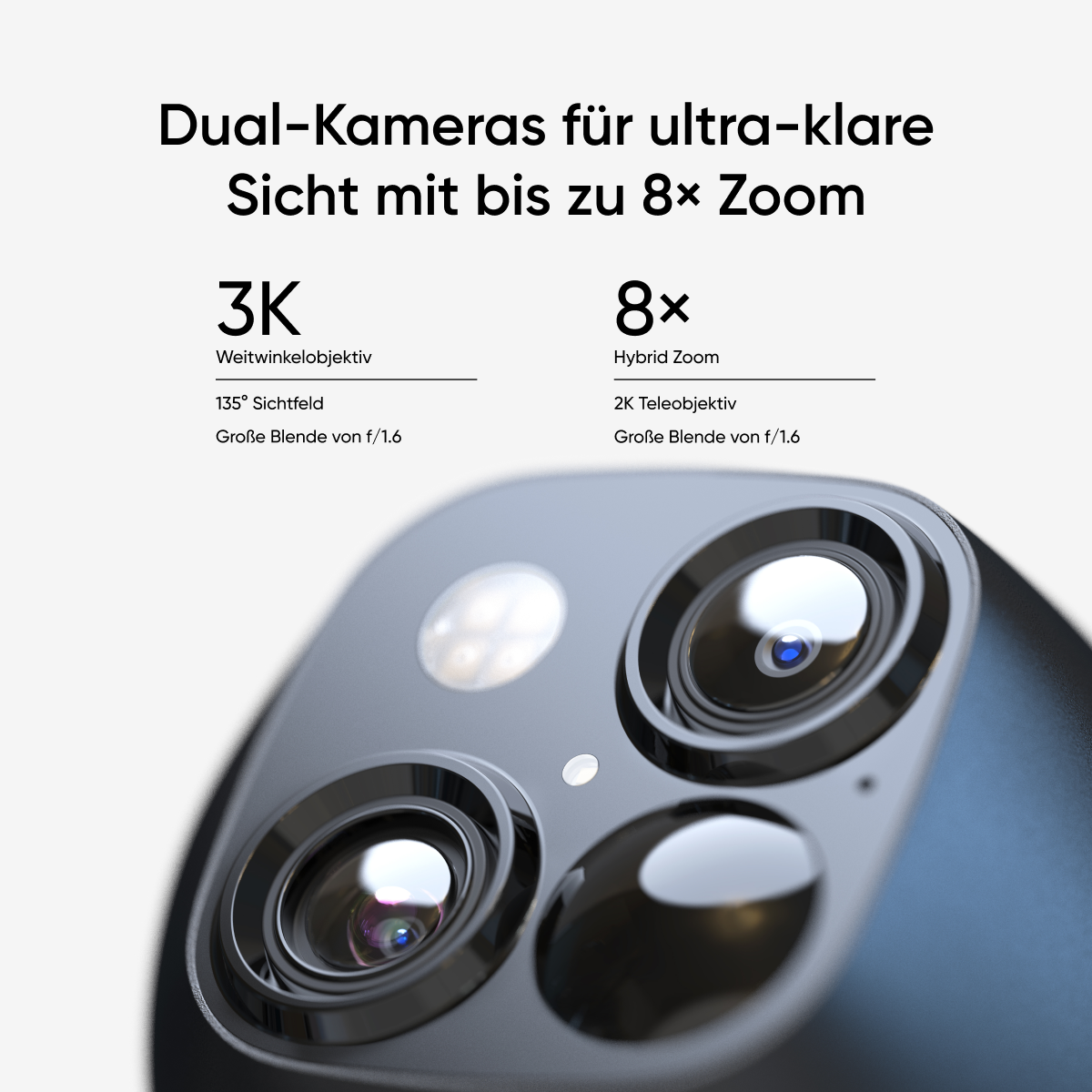 eufyCam Solo S340 – Dual‑Kamera und 3K und 360°