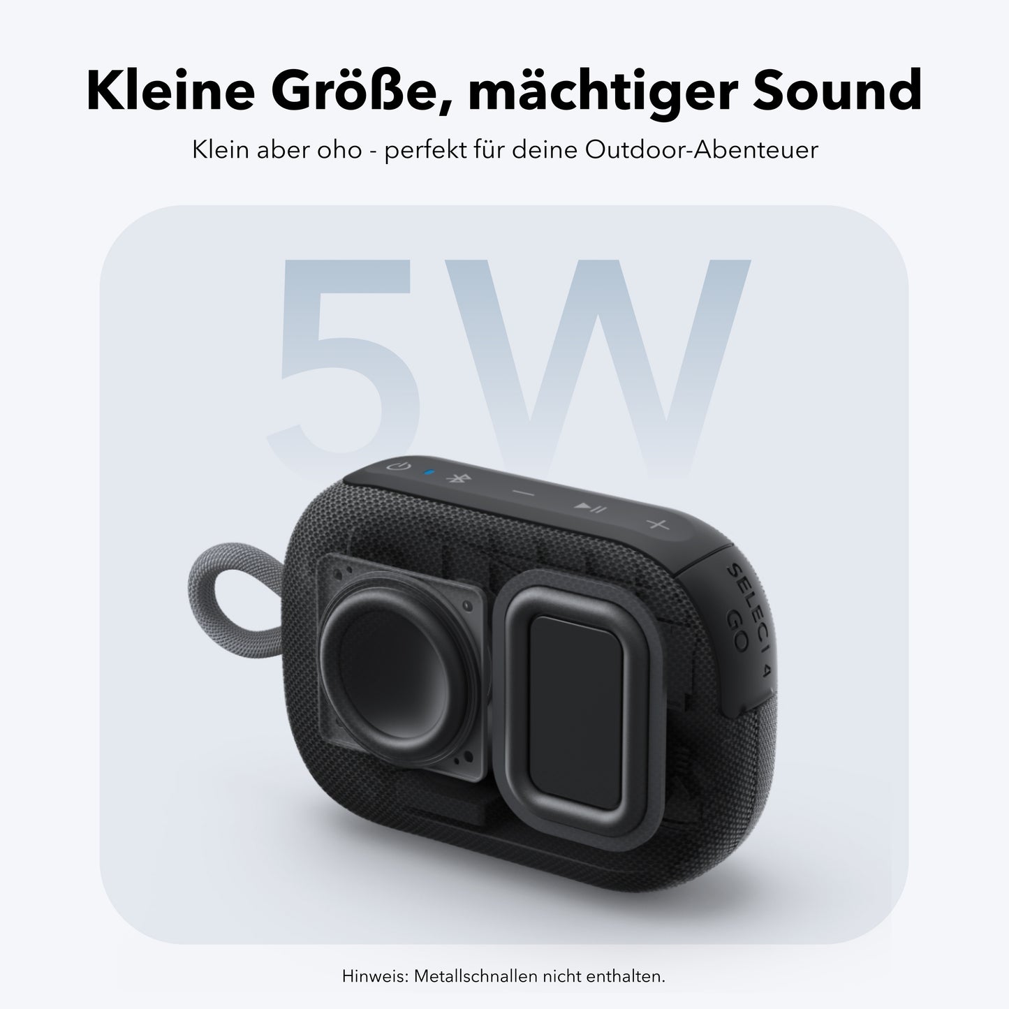 soundcore Select 4 Go | Kleiner Lautsprecher mit kräftigem Sound