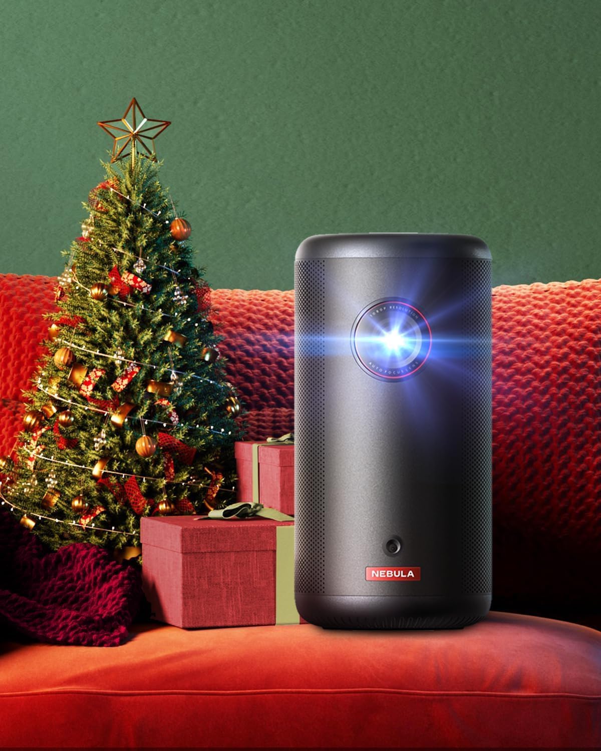 Capsule 3 | 1080p Mini-Google TV-Projektor (Generalüberholt)