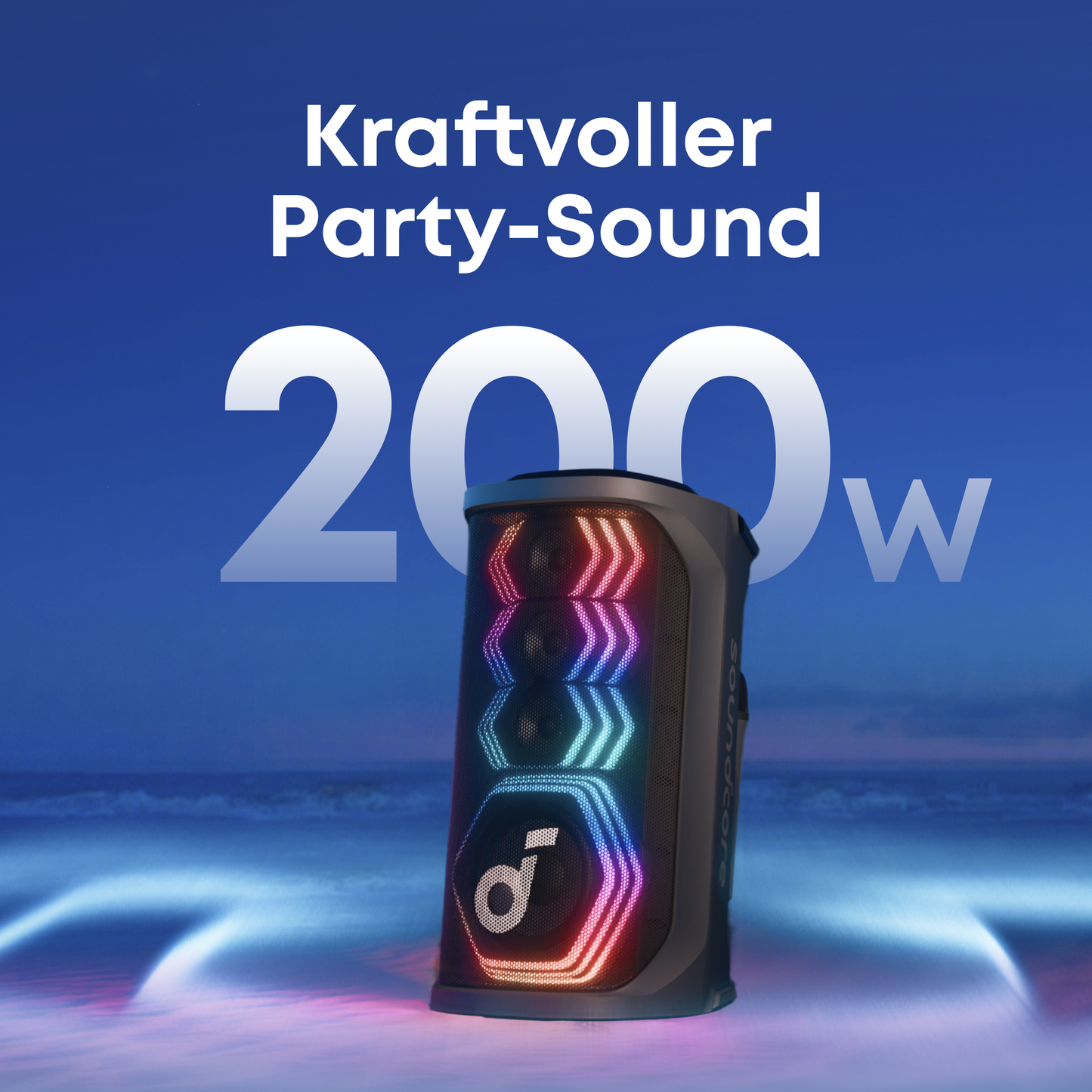 Rave 3S | KI Karaoke Party-Lautsprecher mit 200W Sound