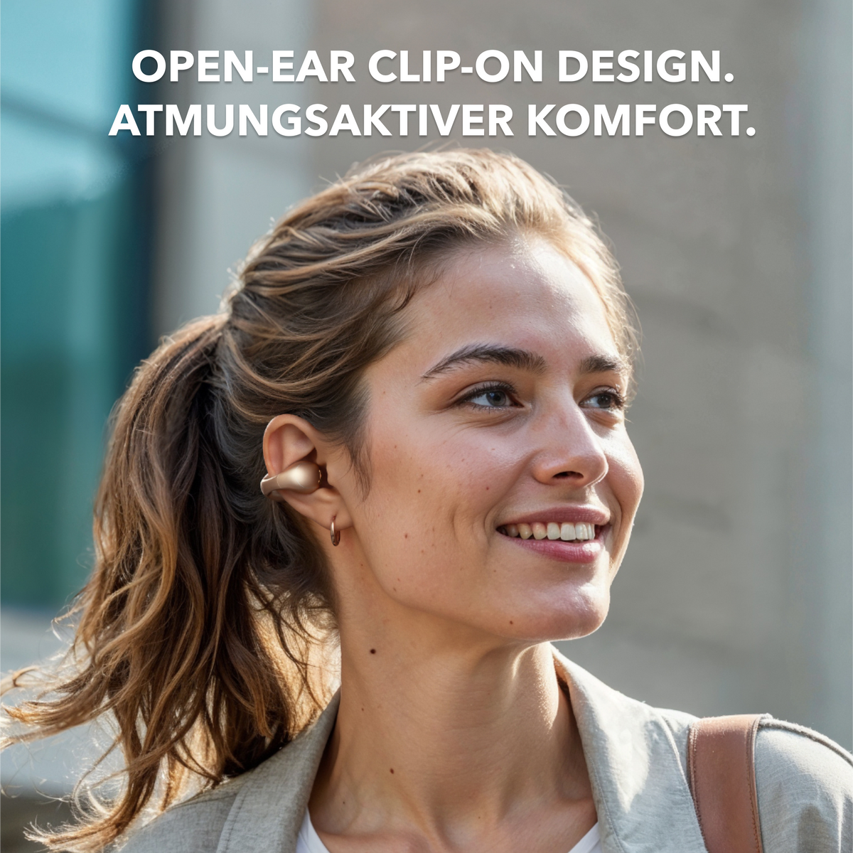 soundcore C40i | Flexible Clip-On Kopfhörer mit hohem Tragekomfort.