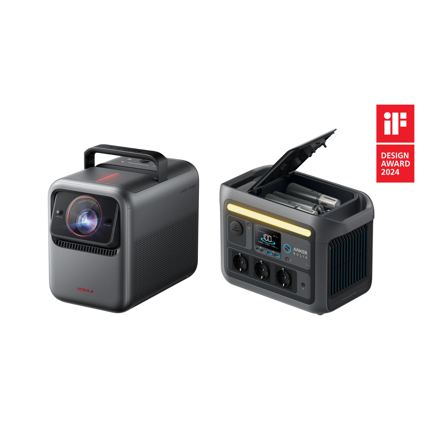 NEBULA X1 & Anker SOLIX C800
