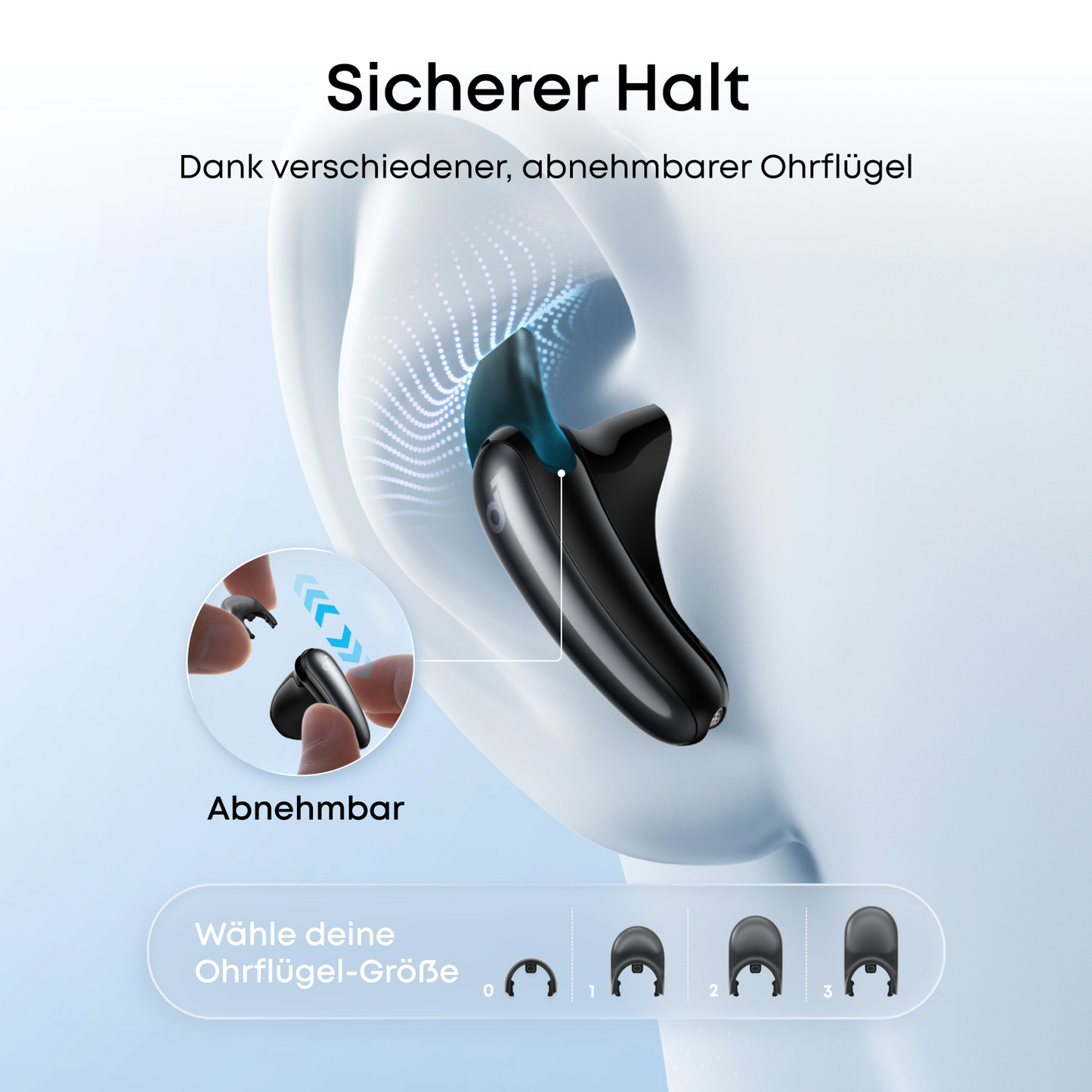 Liberty Buds | Kabellose Semi-in-Ear Earbuds mit ANC