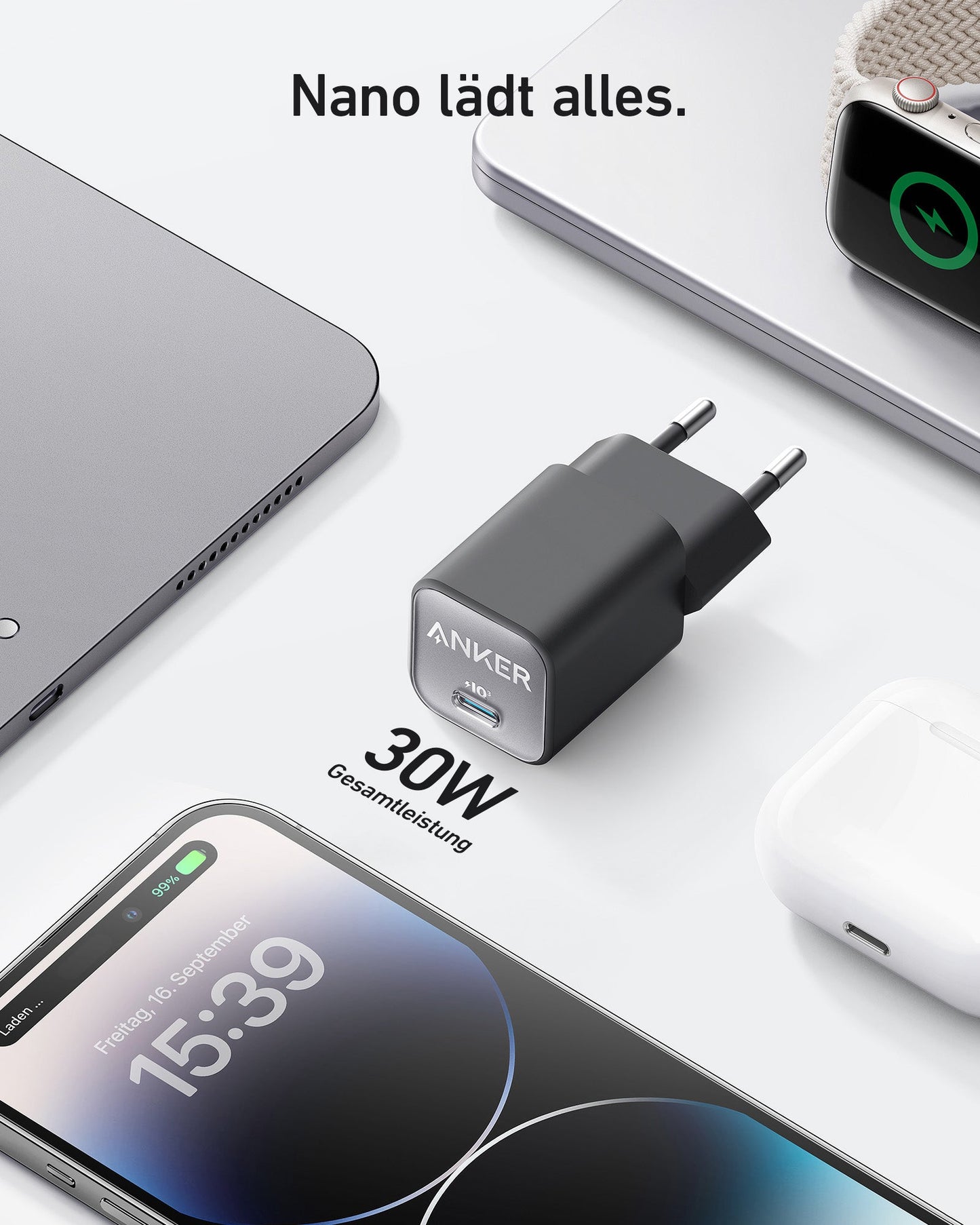 Anker <b>511</b> Ladegerät (Nano 3, 30W)