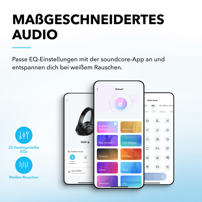 4. Bild von Q20i | Kopfhörer mit Hybrid Active Noise Cancelling