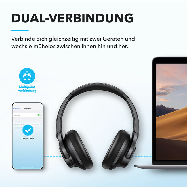 7. Bild von Q20i | Kopfhörer mit Hybrid Active Noise Cancelling