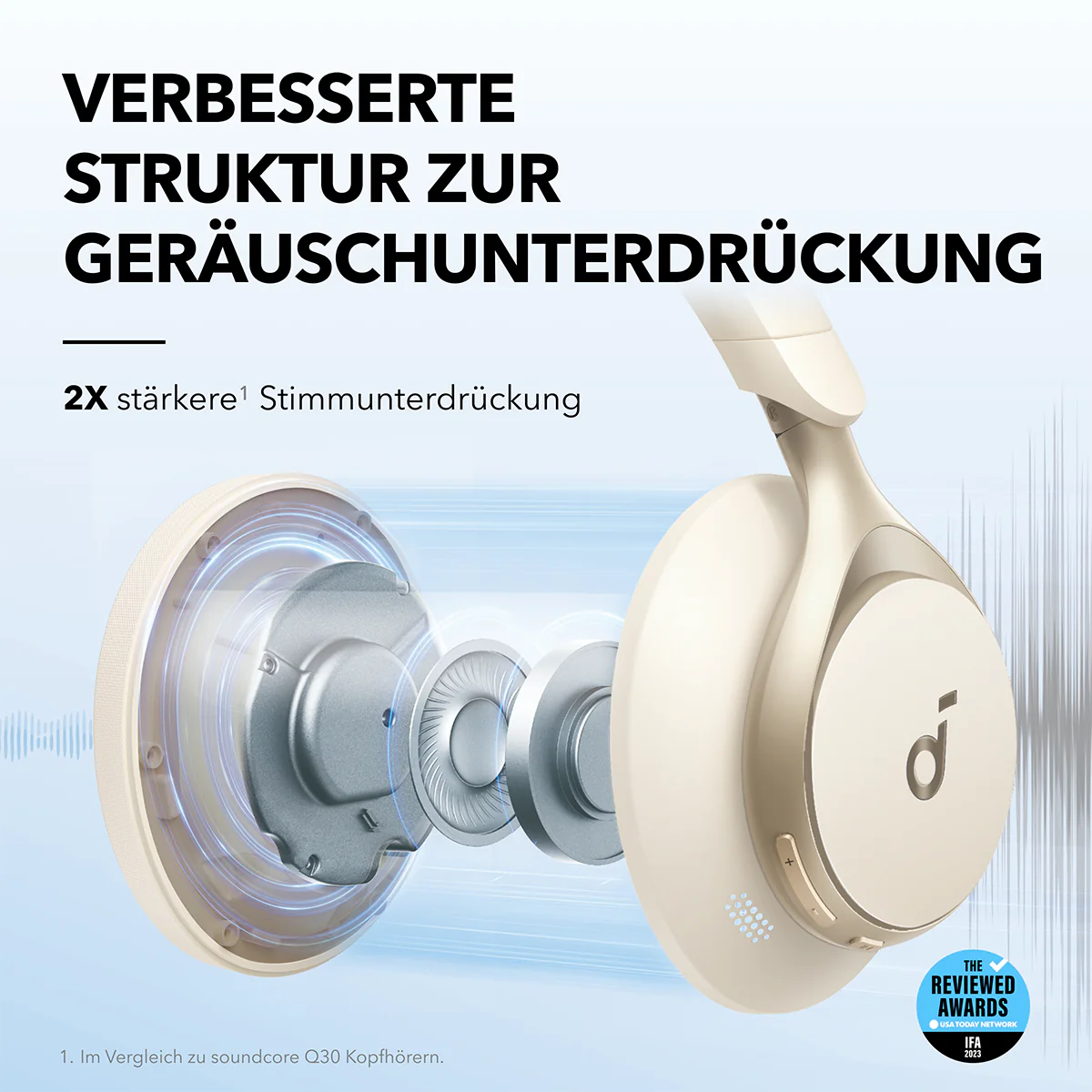 Space One | Verbesserte Geräuschunterdrückung