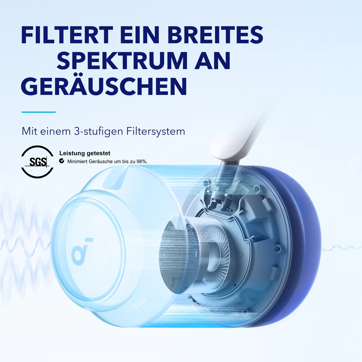 Space Q45 | Langlebige Noise-Cancelling-Kopfhörer