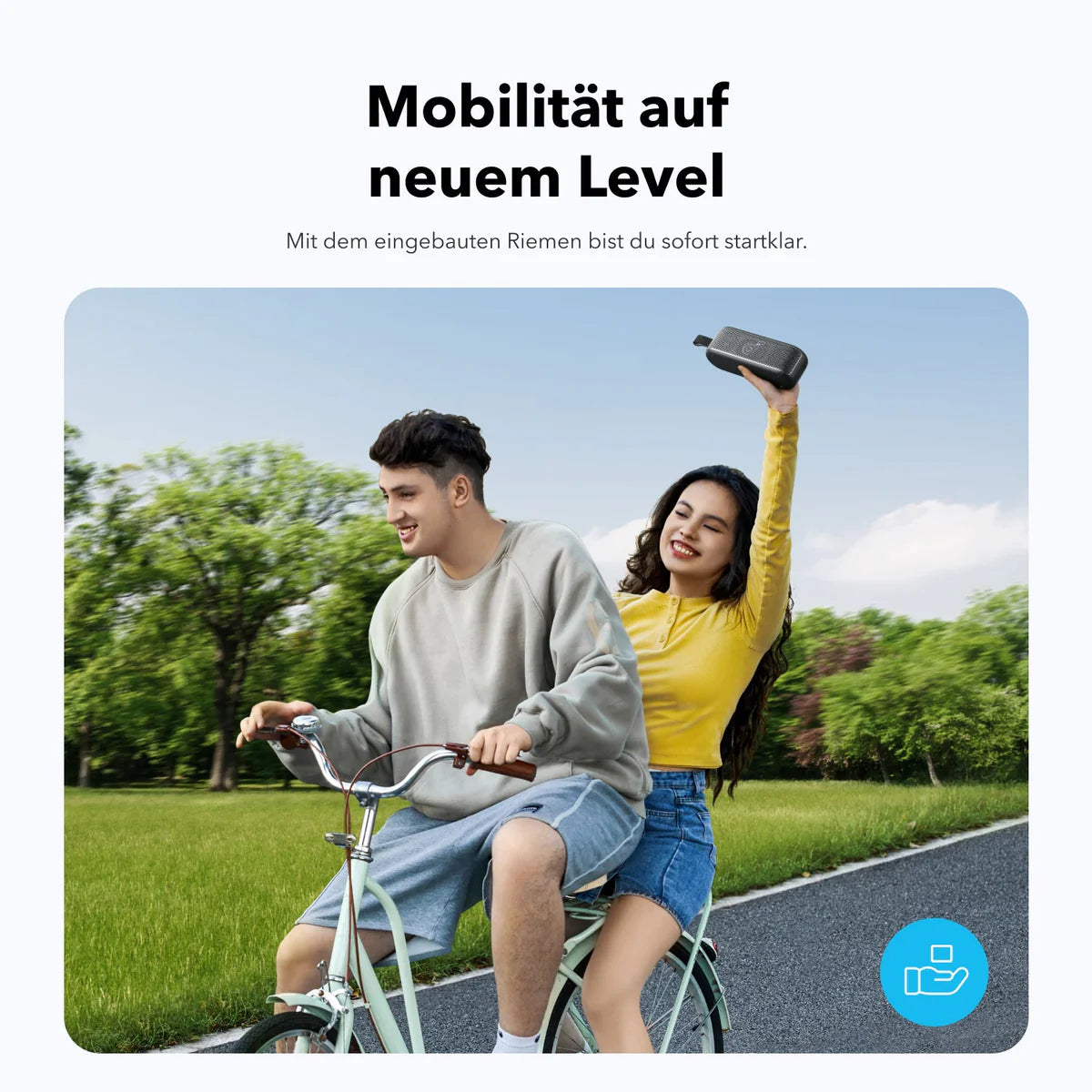 Motion 100 | Tragbarer kabelloser Bluetooth-Lautsprecher