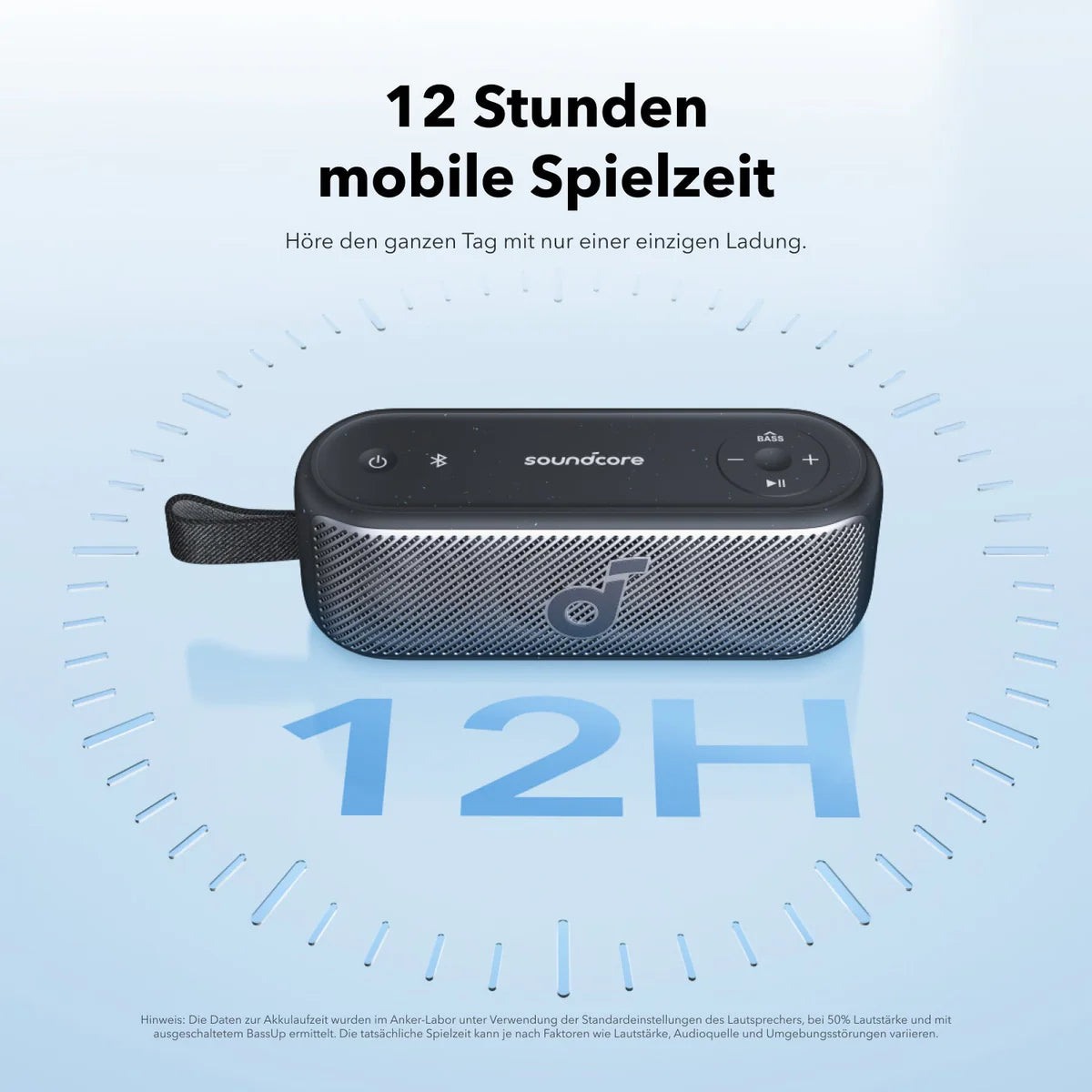 Motion 100 | Tragbarer kabelloser Bluetooth-Lautsprecher