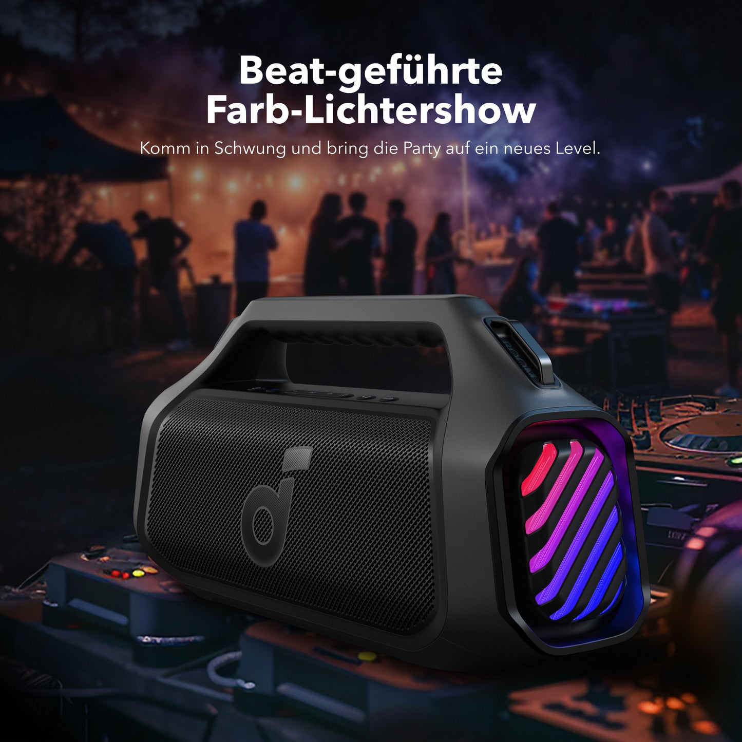 Boom 2 Plus | Bluetooth-Lautsprecher mit mächtigem Bass für Draußen