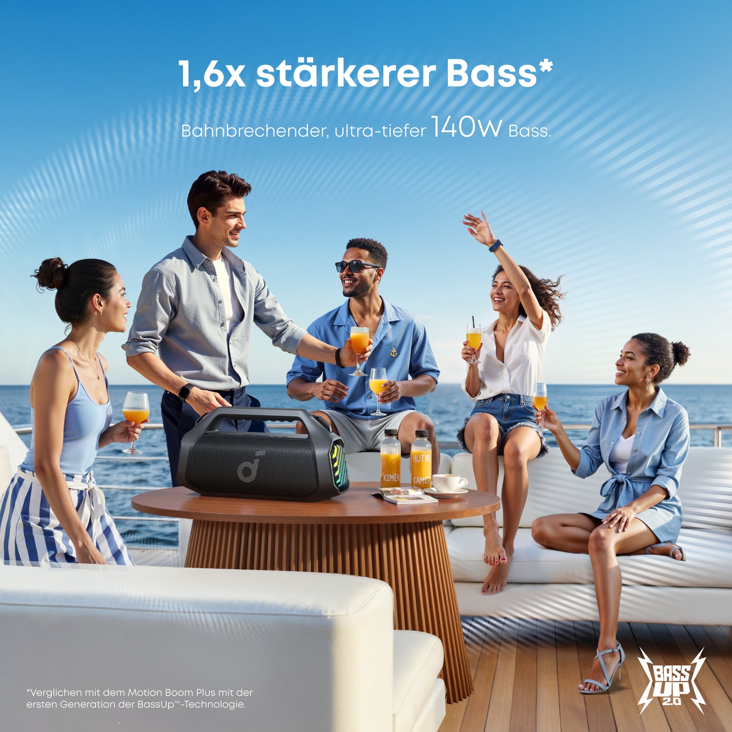 Boom 2 Pro | Extrem tiefer Bass für draußen