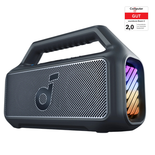Boom 2 | Tragbarer Bluetooth-Lautsprecher für mehr Bass
