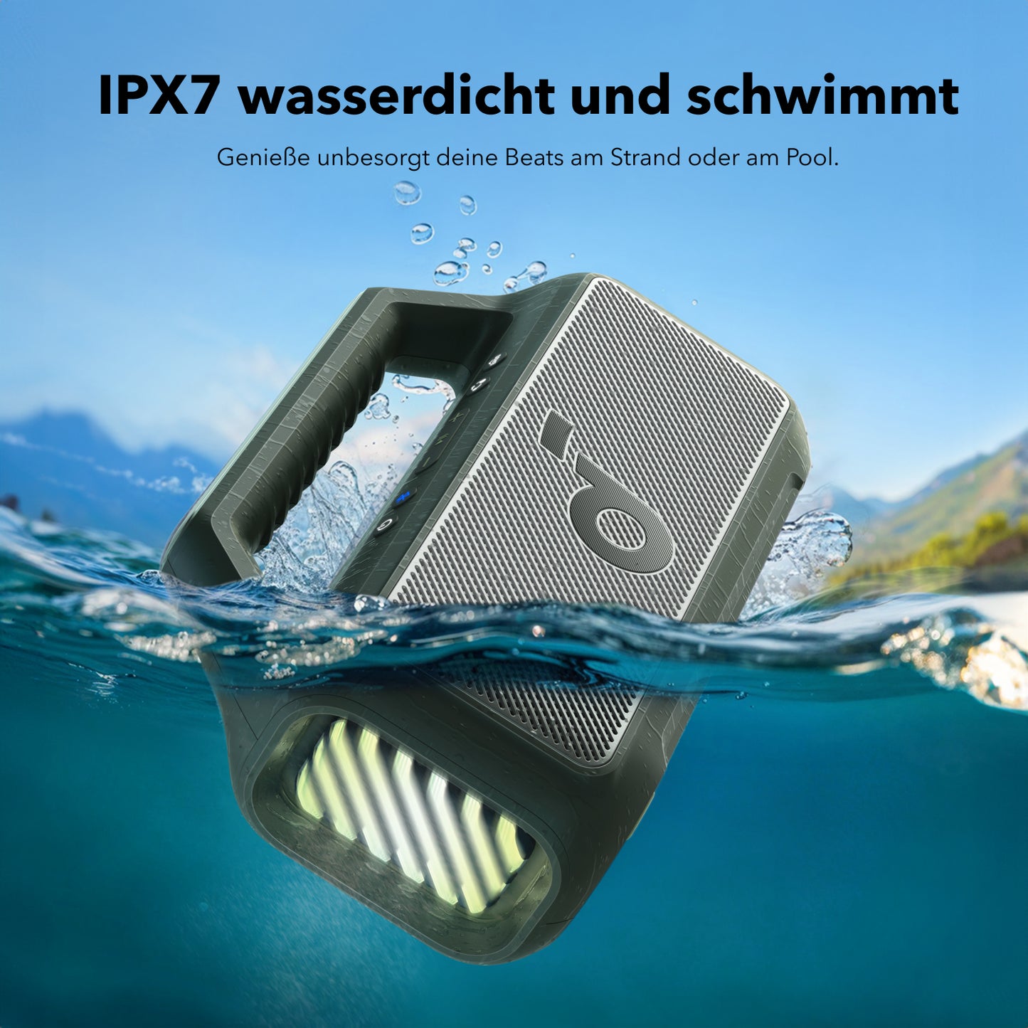 Boom 2 | Tragbarer Bluetooth-Lautsprecher für mehr Bass