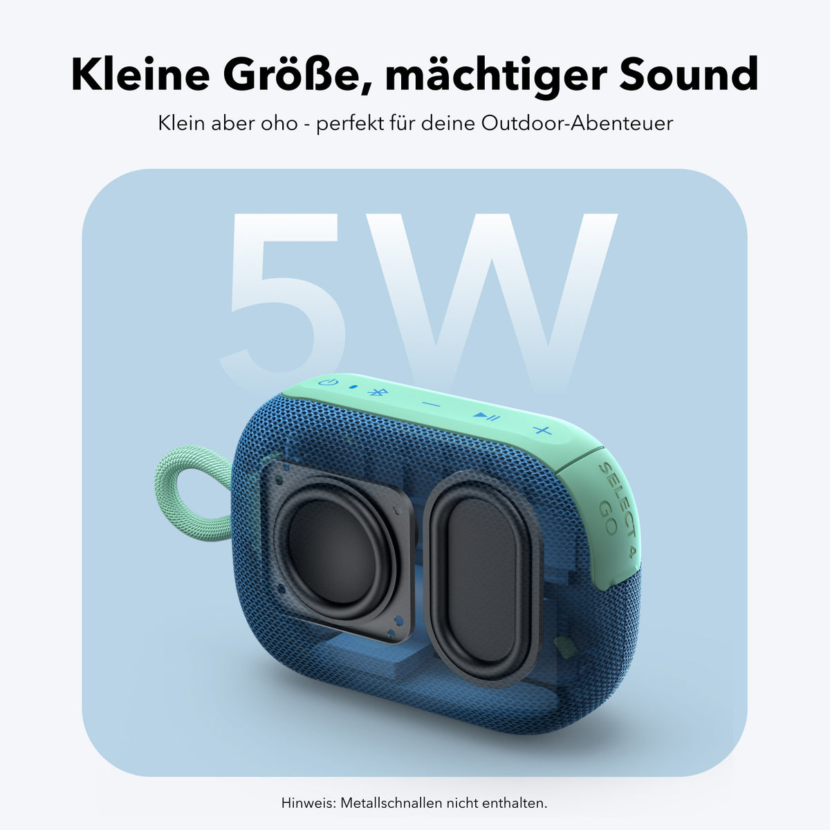 soundcore Select 4 | Kleiner Lautsprecher mit kräftigem Sound