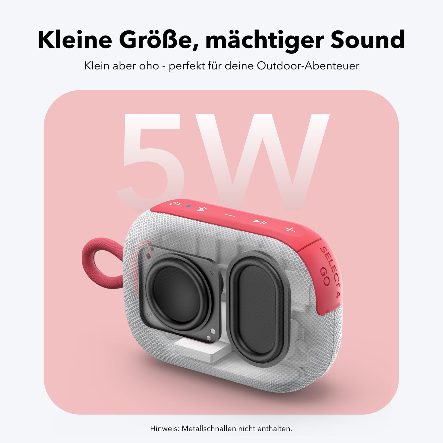 soundcore Select 4 Go | Kleiner Lautsprecher mit kräftigem Sound