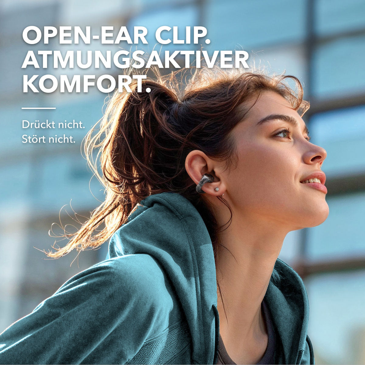 soundcore C30i | Open-Ear Clip Earbuds mit sicherem Halt