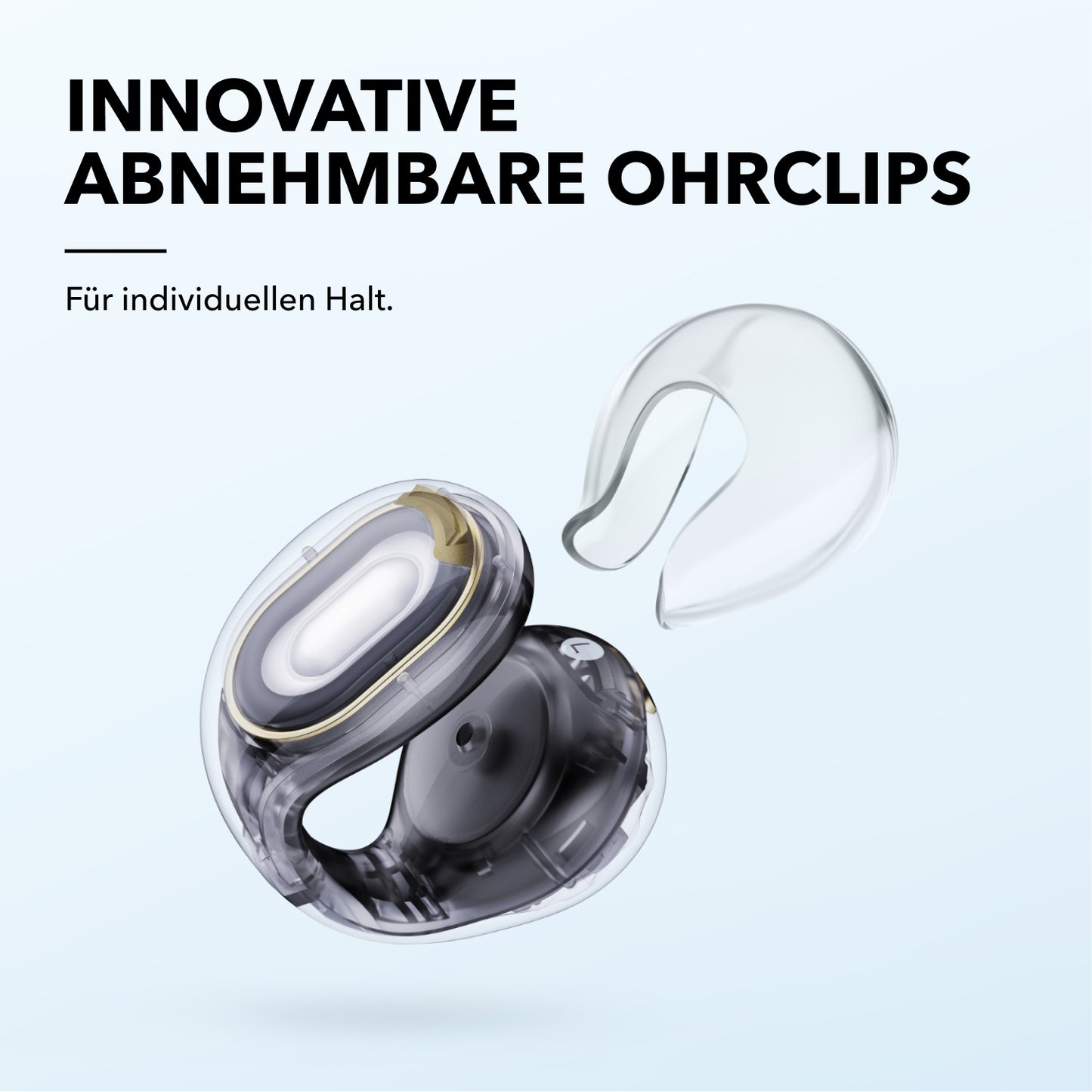 soundcore C30i | Open-Ear Clip Earbuds mit sicherem Halt