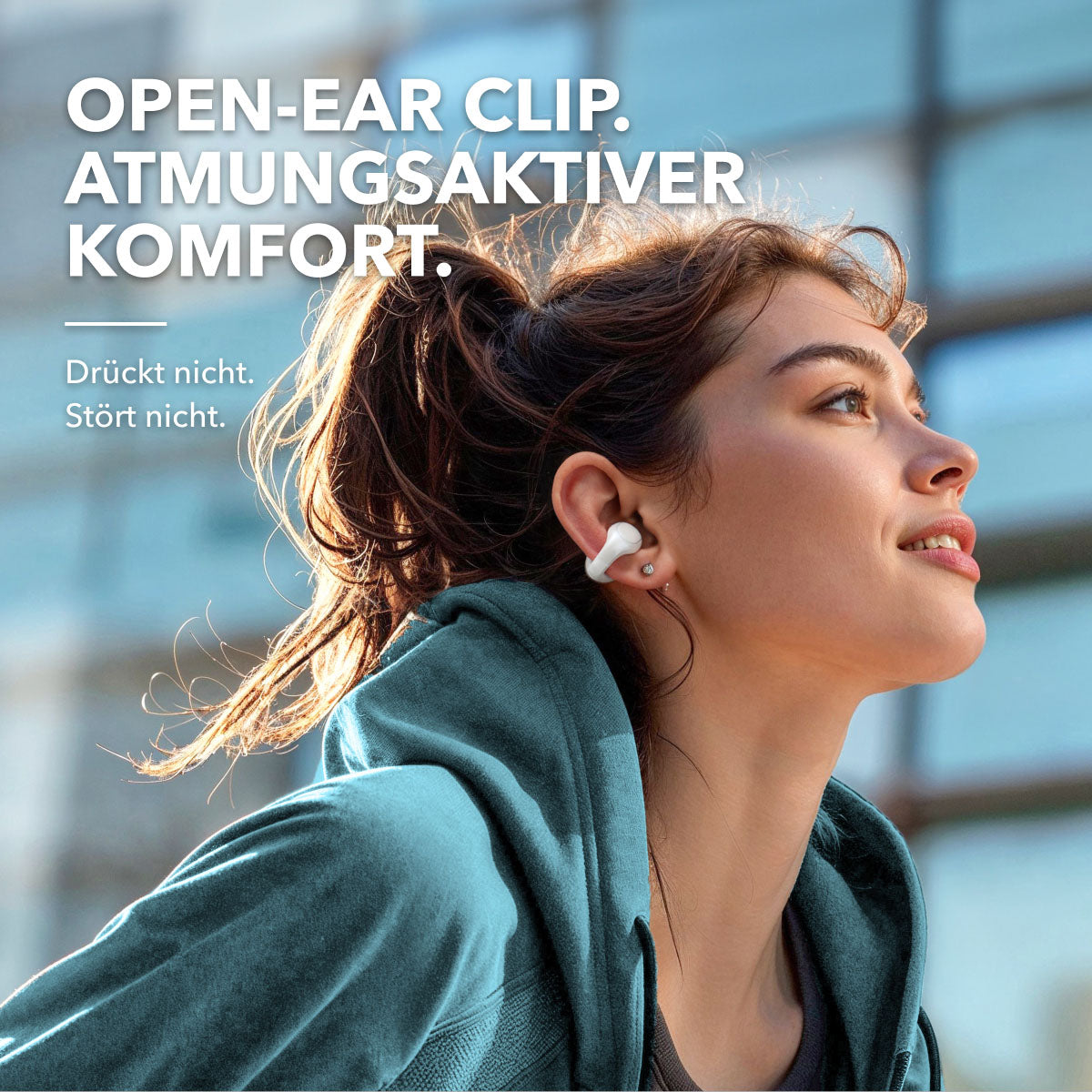 soundcore C30i | Open-Ear Clip Earbuds mit sicherem Halt