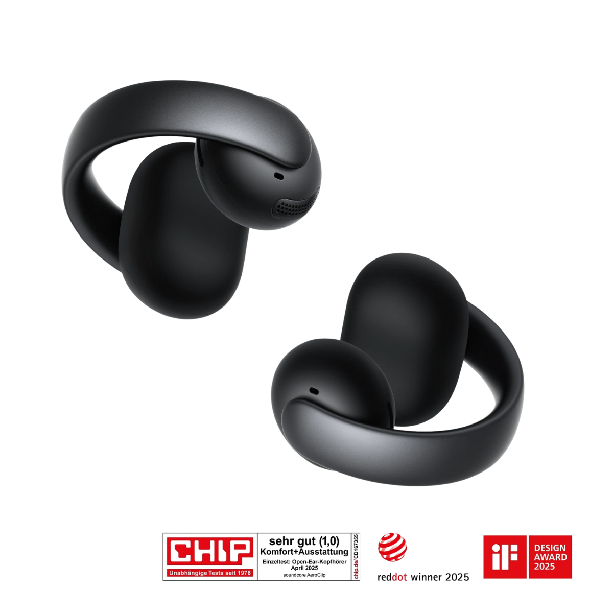 soundcore AeroClip | Open-Ear Clip-Earbuds mit adaptivem Komfort
