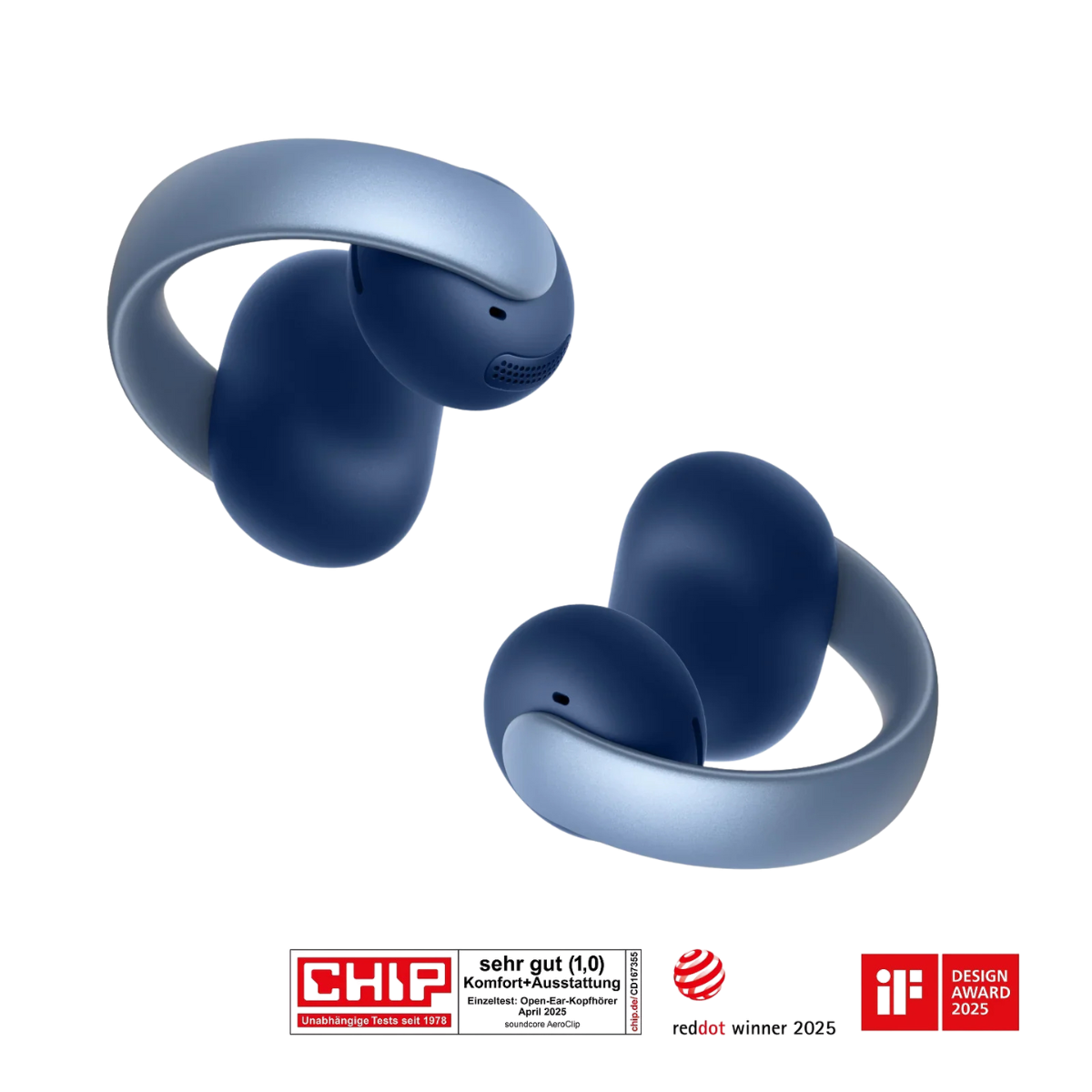 soundcore AeroClip | Open-Ear Clip-Earbuds mit adaptivem Komfort