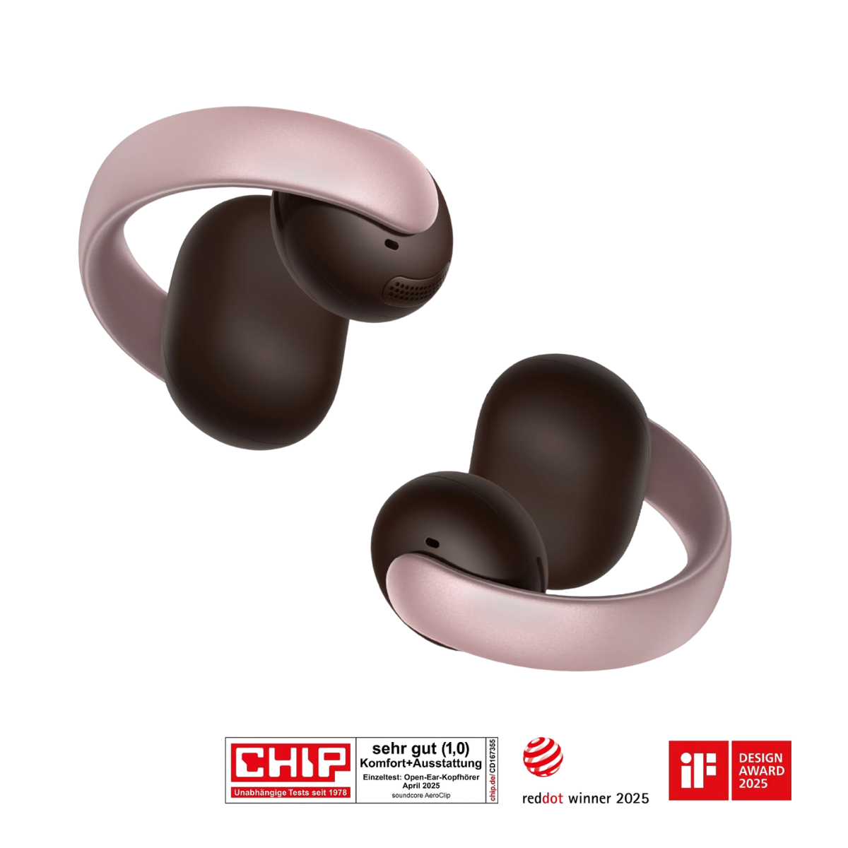 soundcore AeroClip | Open-Ear Clip-Earbuds mit adaptivem Komfort