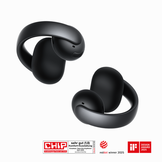 soundcore AeroClip | Open-Ear Clip-Earbuds mit adaptivem Komfort