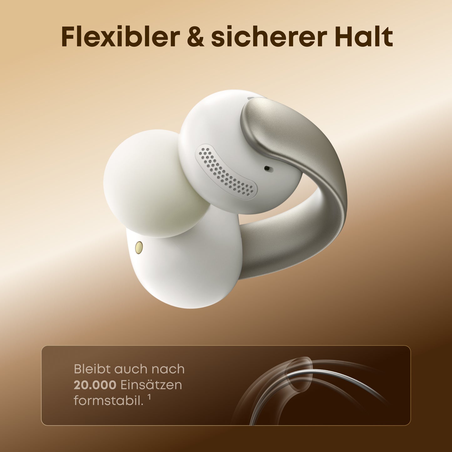soundcore AeroClip | Open-Ear Clip-Earbuds mit adaptivem Komfort