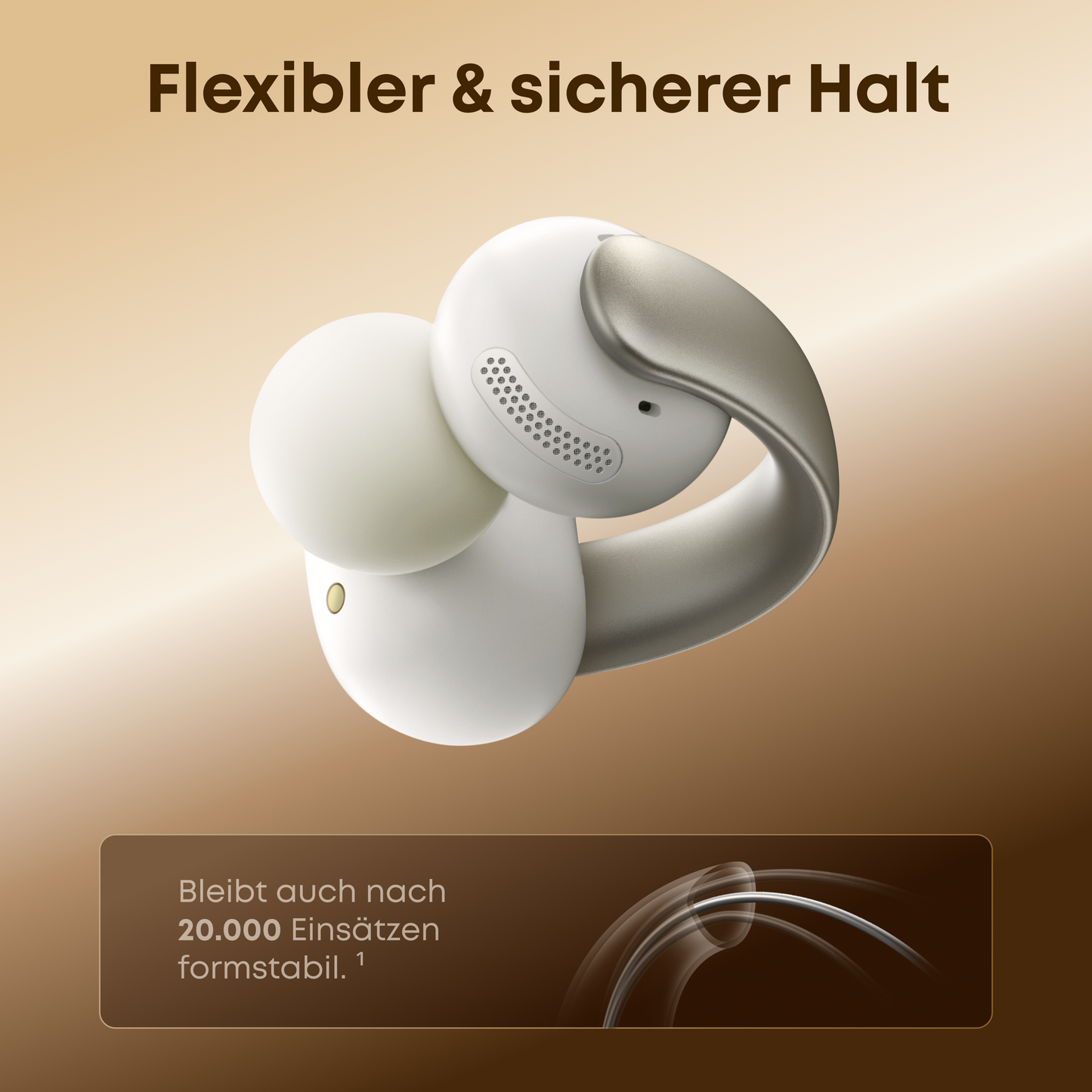 soundcore AeroClip | Open-Ear Clip-Earbuds mit adaptivem Komfort