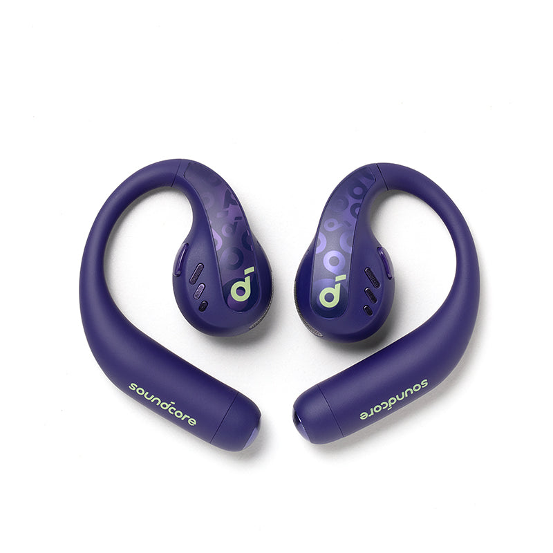 soundcore AeroFit Pro linker und rechter Earbuds – Lila