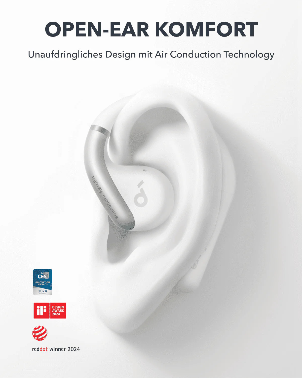 AeroFit | Bequeme Open-Ear Kopfhörer