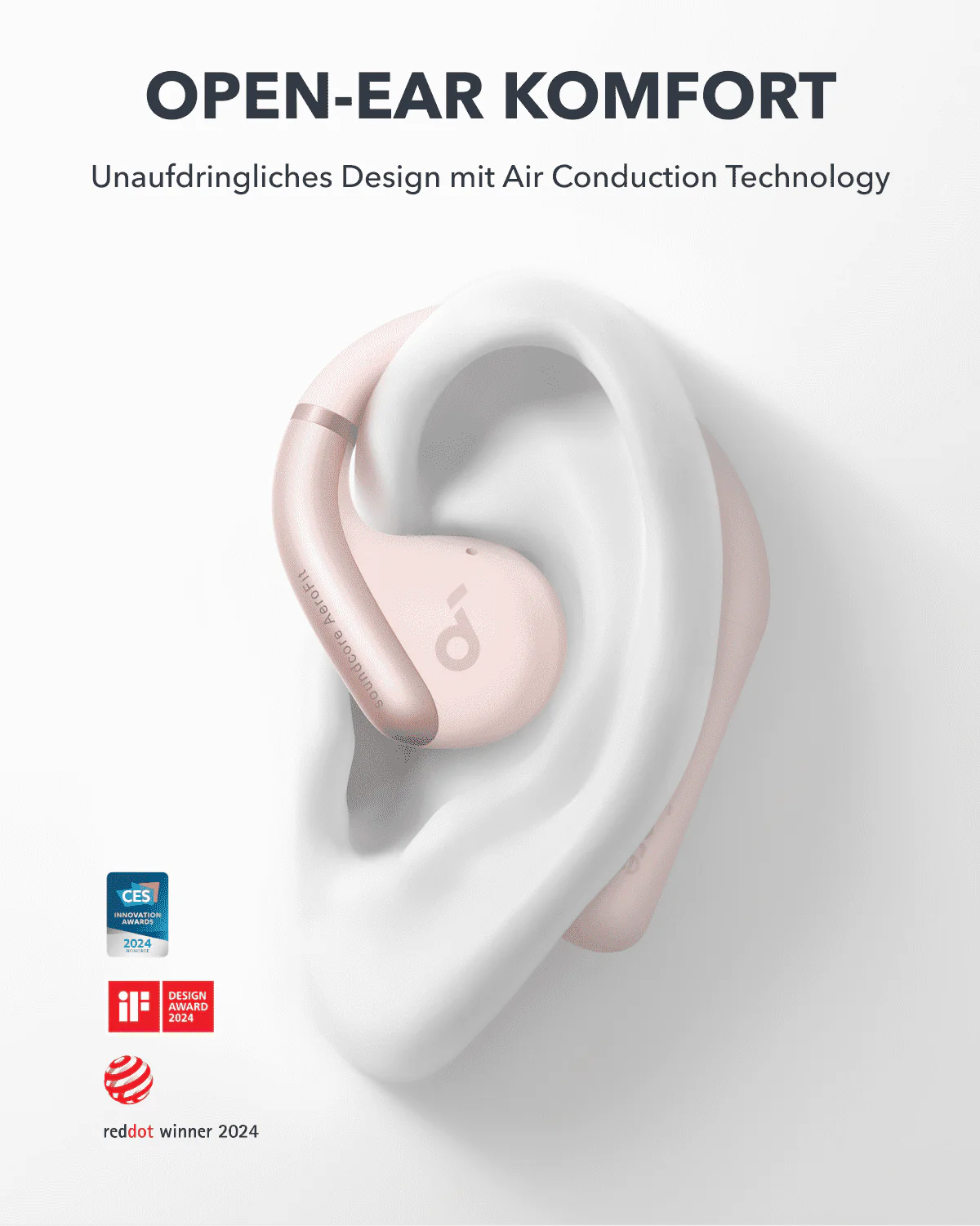 AeroFit | Bequeme Open-Ear Kopfhörer