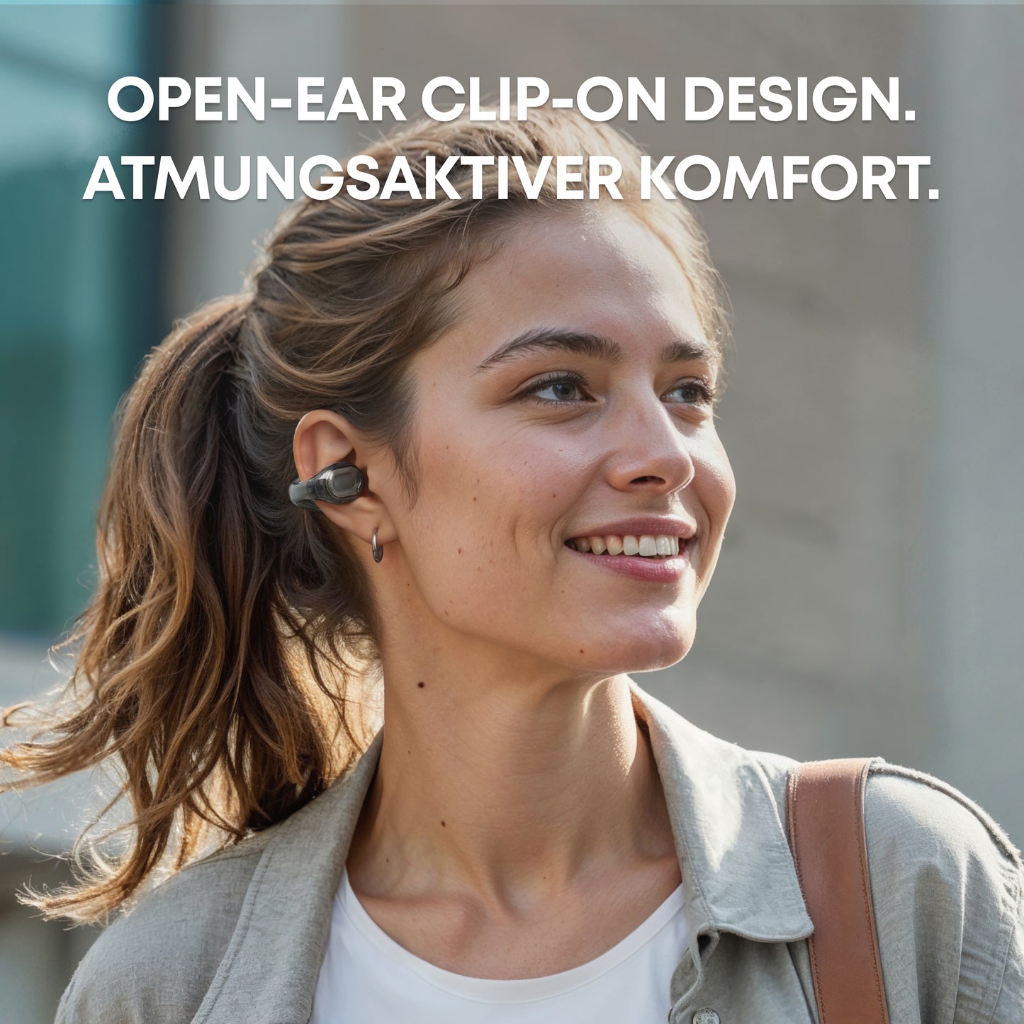 soundcore C40i | Flexible Clip-On Kopfhörer mit hohem Tragekomfort.