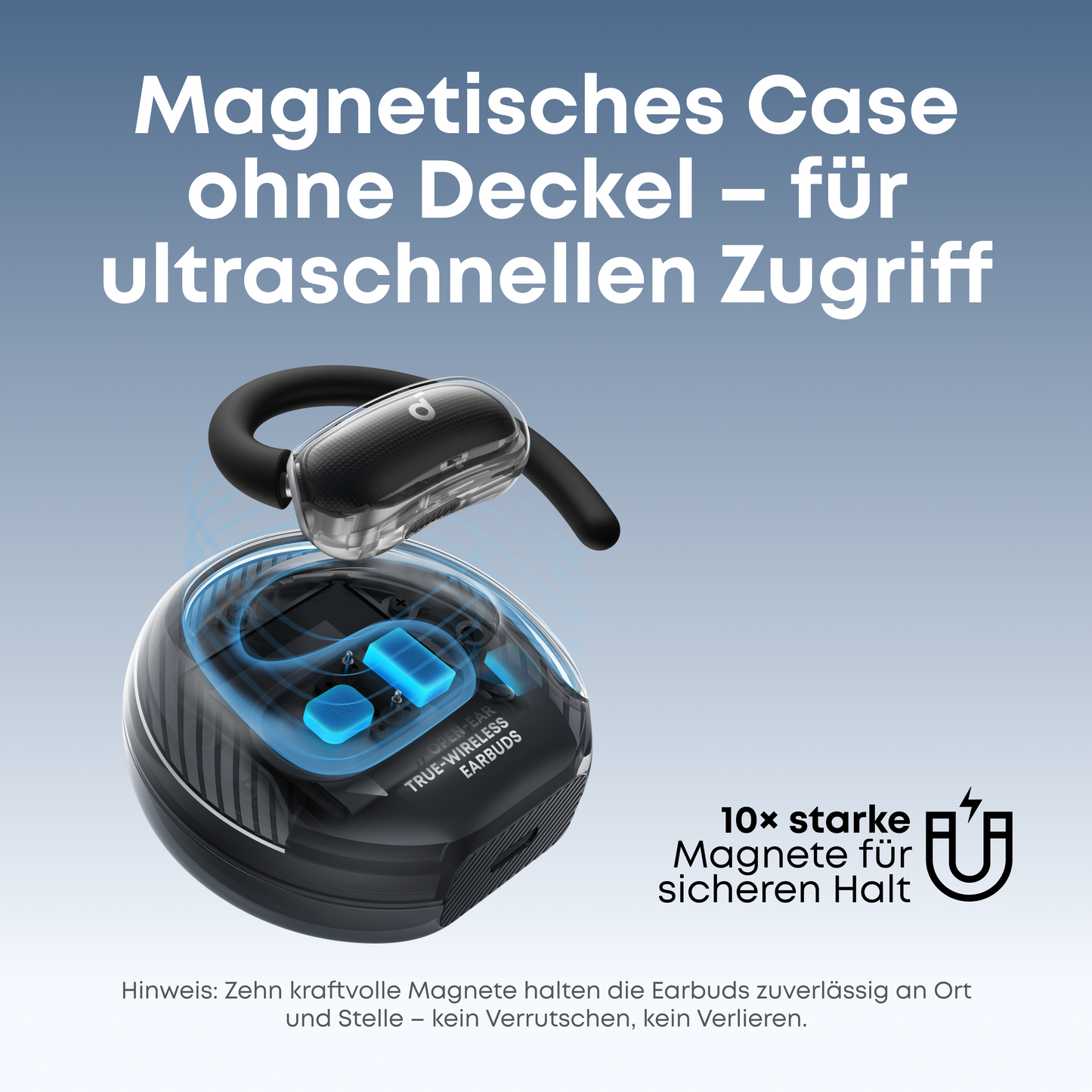 soundcore V40i｜ Kabellose Earbuds mit klarem Case
