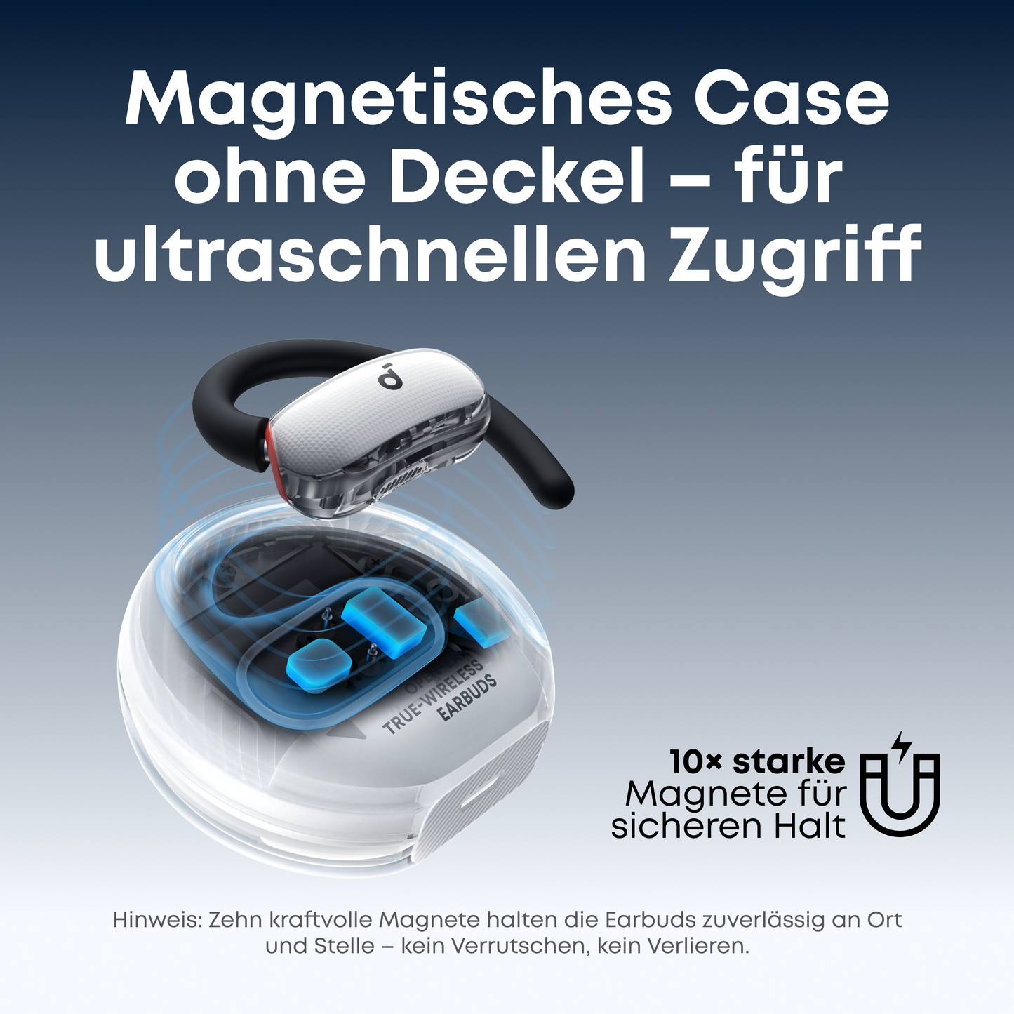 soundcore V40i｜ Kabellose Earbuds mit klarem Case